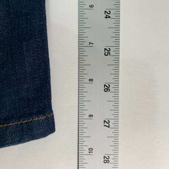 IRO JEANS 27 Womens Alyson Skinny Jeans Low Rise Dark Blue Retro Y2K - Picture 7 of 10